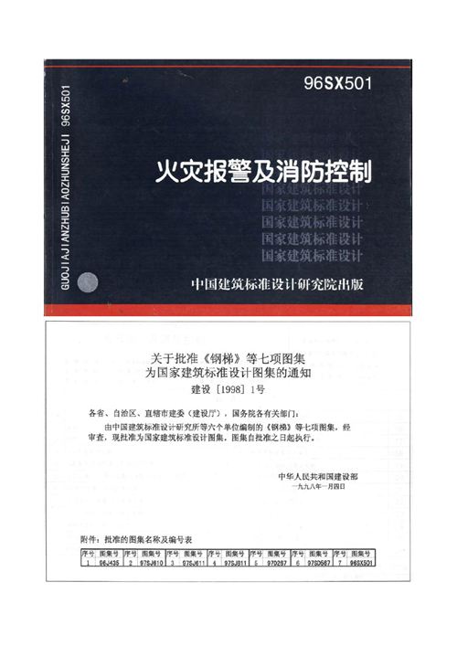 96SX501 火灾报警及消防控制