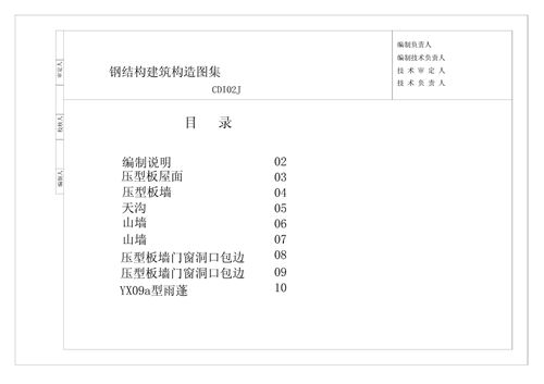 CDI02J-钢结构建筑构造图集-仅供参考