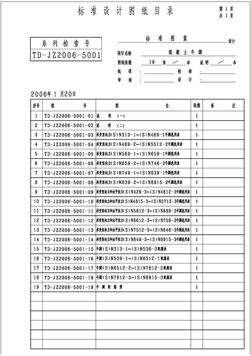 TD-JZ2006-5001混凝土牛腿