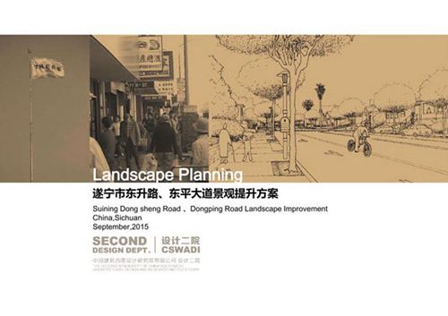 遂宁市东升路 东平大道海绵城市景观规划方案