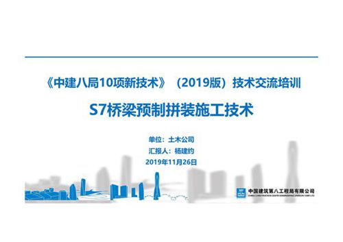 全预制桥梁立柱 盖梁拼装施工技术