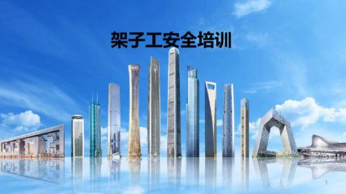 中建架子工安全培训(PPT)
