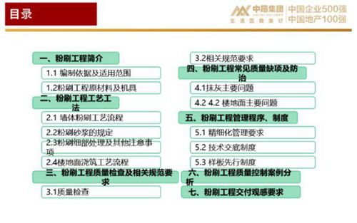 刮腻子的正确方式 知名地产墙面粉刷工程工艺工法及常见质量缺陷防治，49页PPT