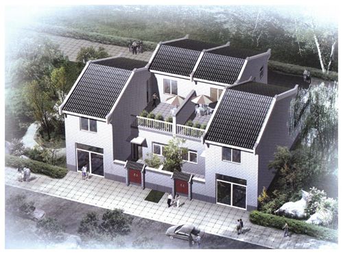 05SJ917-4 小城镇住宅通用 示范 设计-陕西西安地区 建筑专业图集