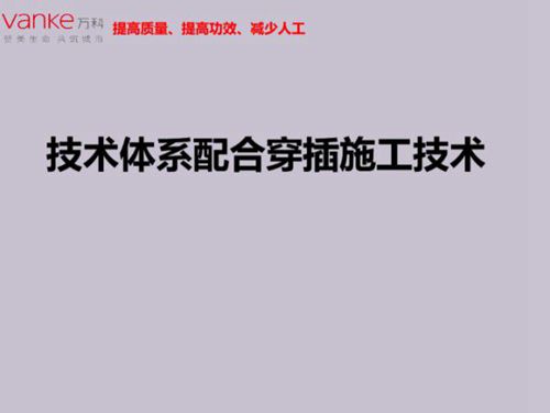 铝模拉片施工工艺,市政先行高精度地面,预制隔墙穿插施工一步到位,降本增效PPT