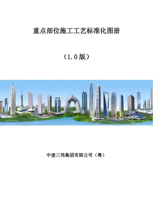 20个重点部位施工工艺标准化图册