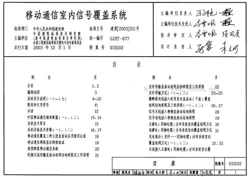 03X102 移动通信室内信号覆盖系统