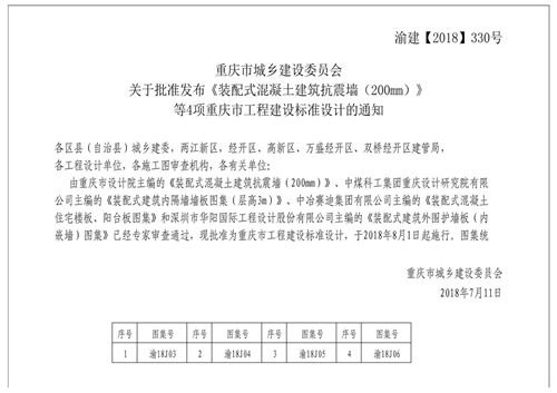 渝18J04 装配式建筑内隔墙墙板图集(层高3米) DJBT50-109