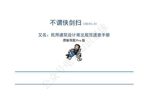 2024版民用建筑设计常见规范速查手册