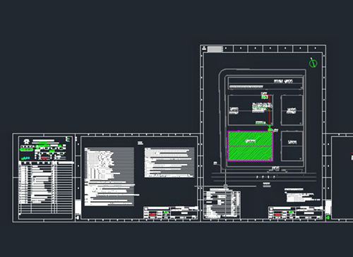 1.8MW 200kW1000kWh光储一体化项目图 CAD版