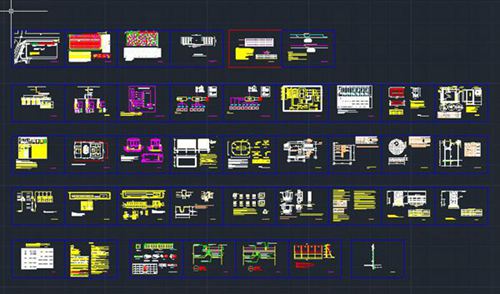 CAD版 光伏储能一体化电站项目设计图纸打包(2025)