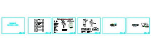 集装箱储能预制舱-七氟丙烷预制灭火系统图纸