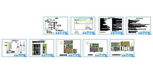 5MW液冷20尺集装箱项目系统设计CAD图纸
