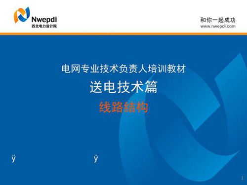 电网专业技术负责人培训教材-送电技术篇－线路结构