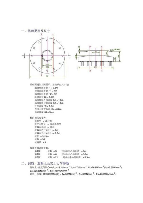 风电桩基础计算书