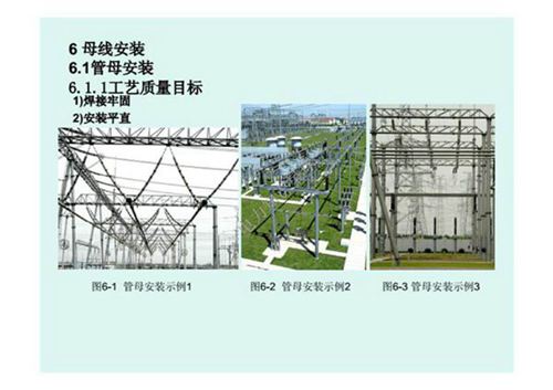 输变电工程安装新新施工工艺6-母线安装