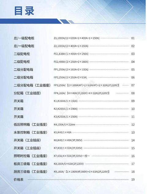 2024年12月最全型号实物图 线路图《施工现场临时用电配电箱选型图册》