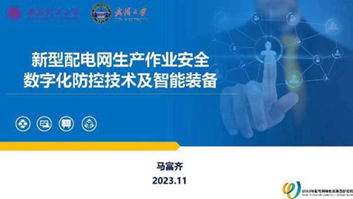 电力行业 新型配电网生产作业安全数字化防控技术及智能装备