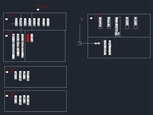 CAD版 10KV配变电房工程典型设计图纸打包