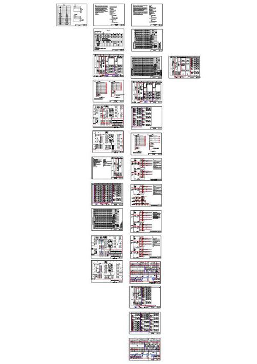 某地下车库充电装置电气设计图