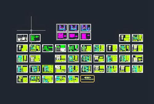 常用电气控制设计图42张(全套CAD图集)