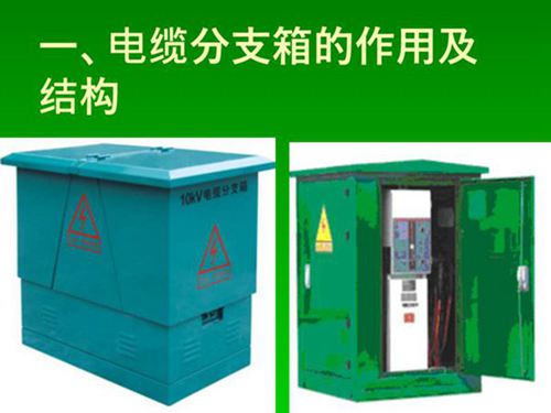 箱式变分支箱开闭所基本概念