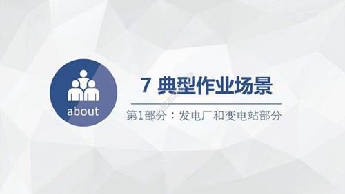 2023版 电力安规 发电厂和变电站部分 典型作业场景培训手册