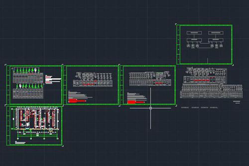 某玻璃厂10KV配电一次设计图纸