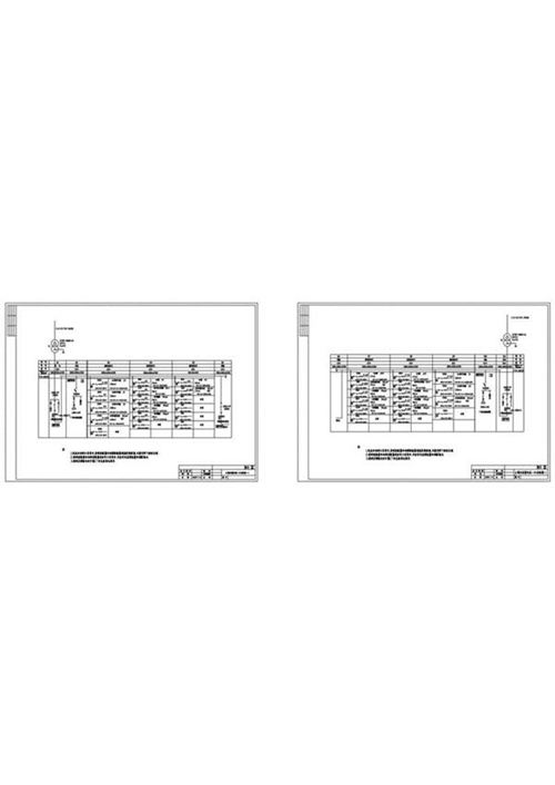 GCK低压柜一次系统图