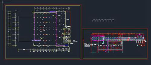 电缆隧道及电缆通廊照明平面图