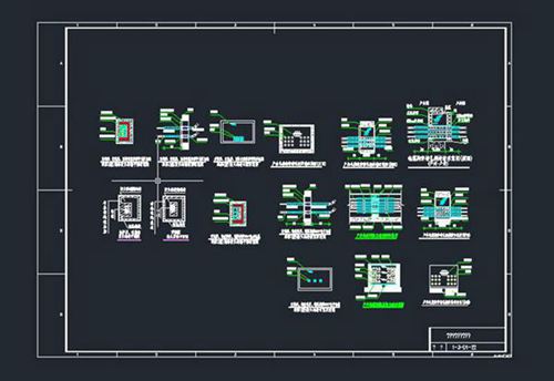 110kV变电站标准设计电气图纸典型设计防火封堵做法大样图