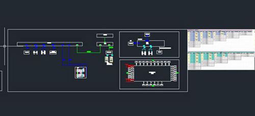 2025光储充系统一次和通讯回路CAD图纸