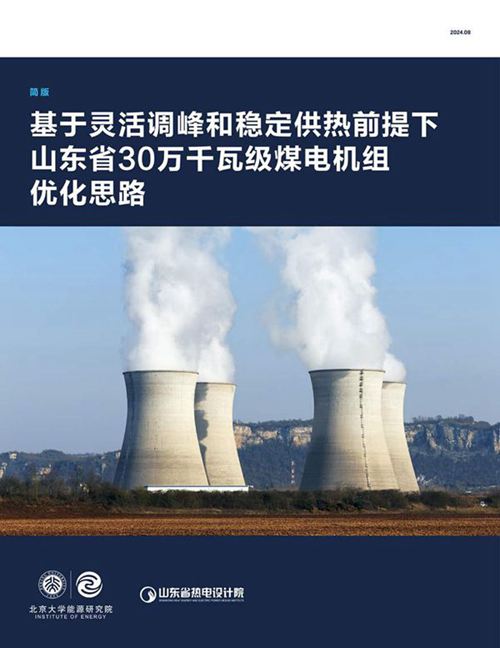 基于灵活调峰和稳定供热前提下山东省30万千瓦级煤电机组优化思路