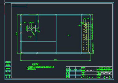 电缆孔示意图双绕组