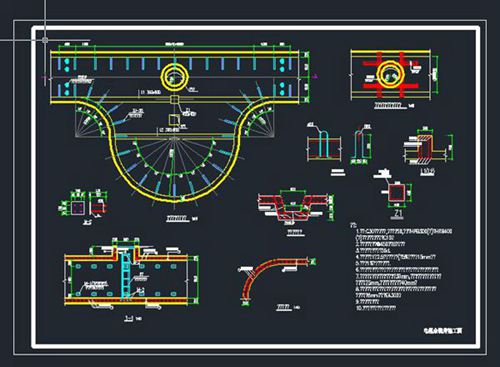 电缆余缆井施工图
