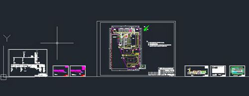 风电场升压站电气部分图纸