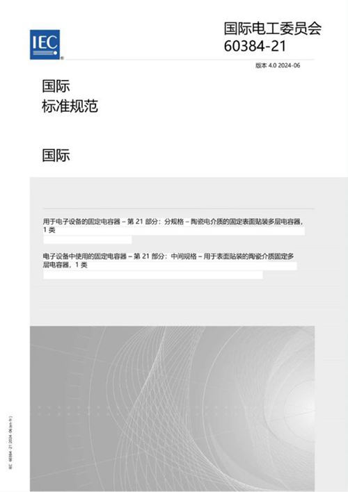 IEC 60384-21-2024 中文版