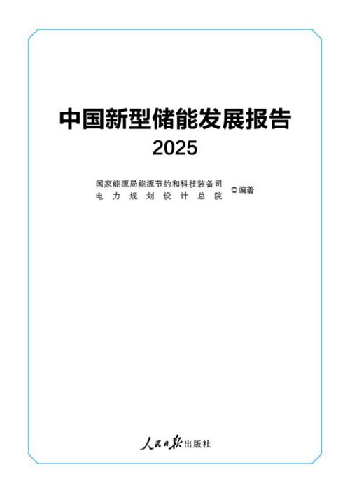 中国新型储能发展报告(2025)