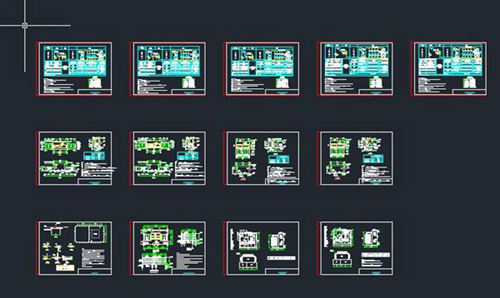 组合式箱式变系统图及布置图