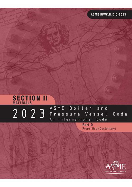 ASME BPVC II part D (customary)-2023
