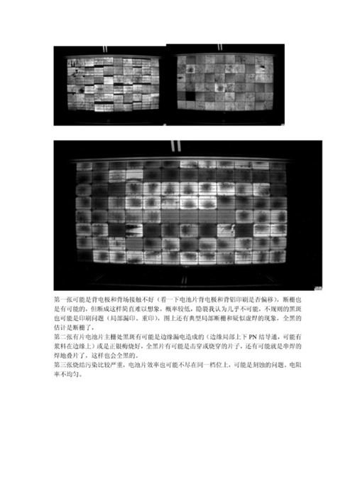 (精品)EL测试不良组件分析