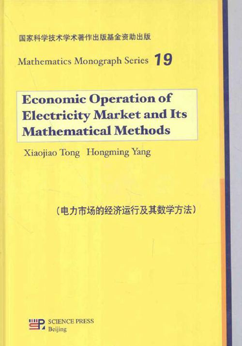 电力市场的经济运行及其数学方法(英文版)