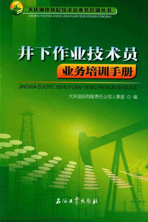 《大庆油田基层技术员业务培训丛书：井下作业技术员业务培训手册》PDF