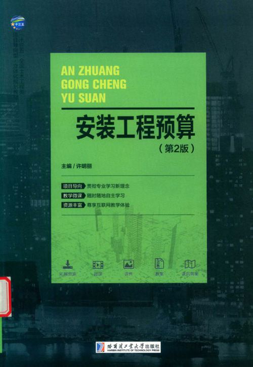 《安装工程预算 第二版 》许明丽  2017 