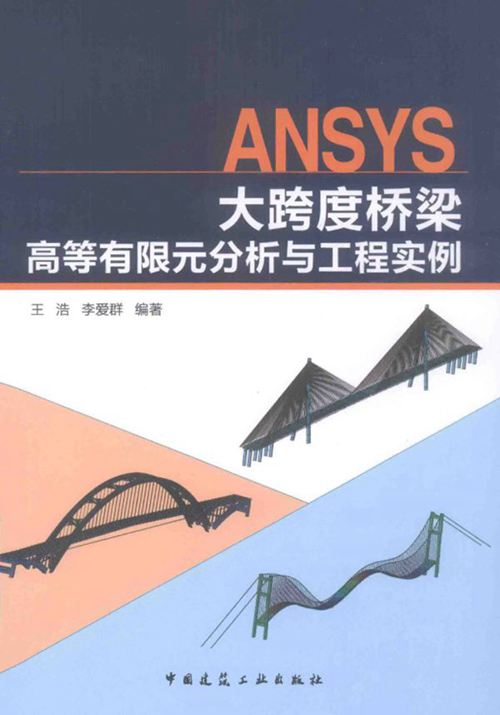 《ANSYS大跨度桥梁高等有限元分析与工程实例》王浩 李爱群   2014 