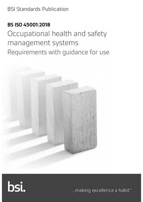 BS ISO 45001：2018 职业健康与安全管理体系要求及实施指南（英文版）