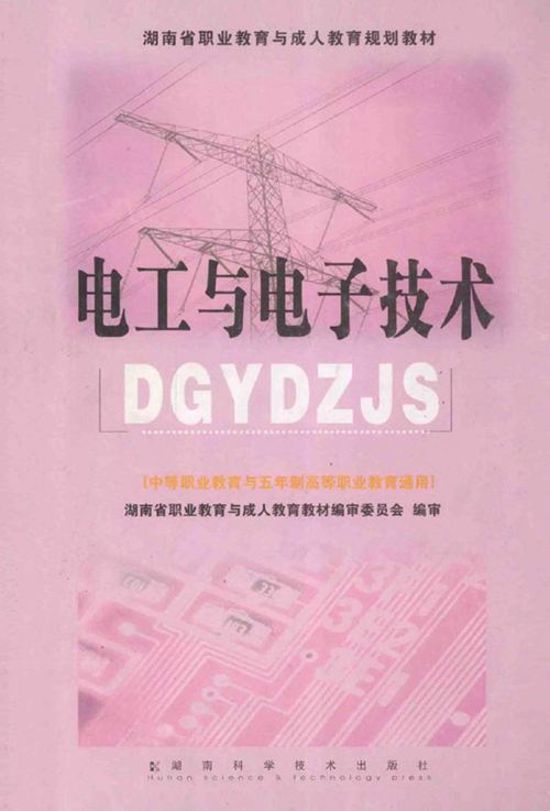 湖南省职业教育与成人教育规划教材 电工与电子技术 巴扬 (2003版)