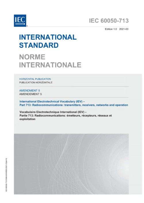 IEC 60050-713:1998/AMD5:2021