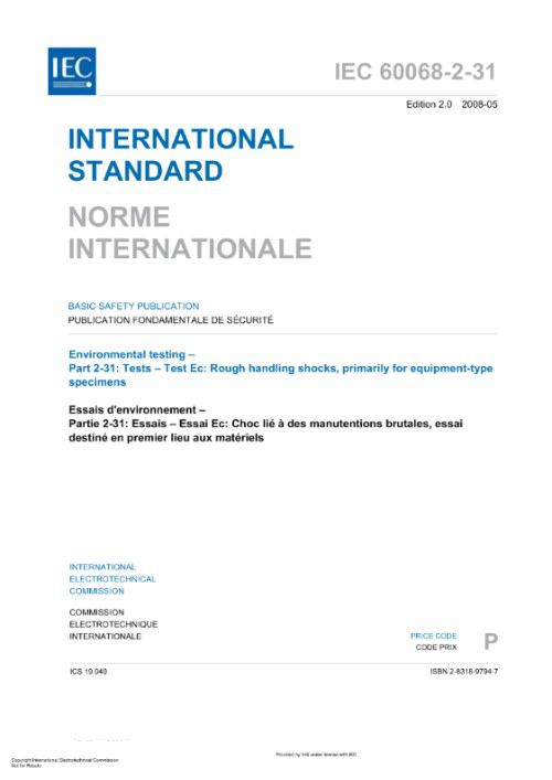 IEC 60068-2-31:2008