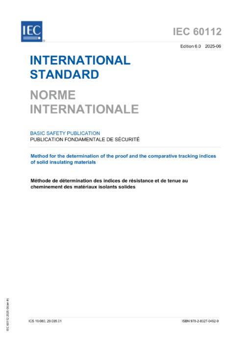 IEC 60112:2025
